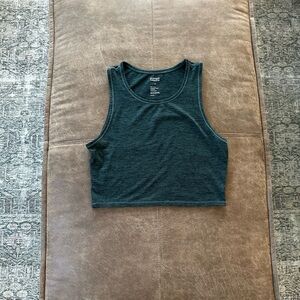 Girlfriend Collective Forest Green Tank Top